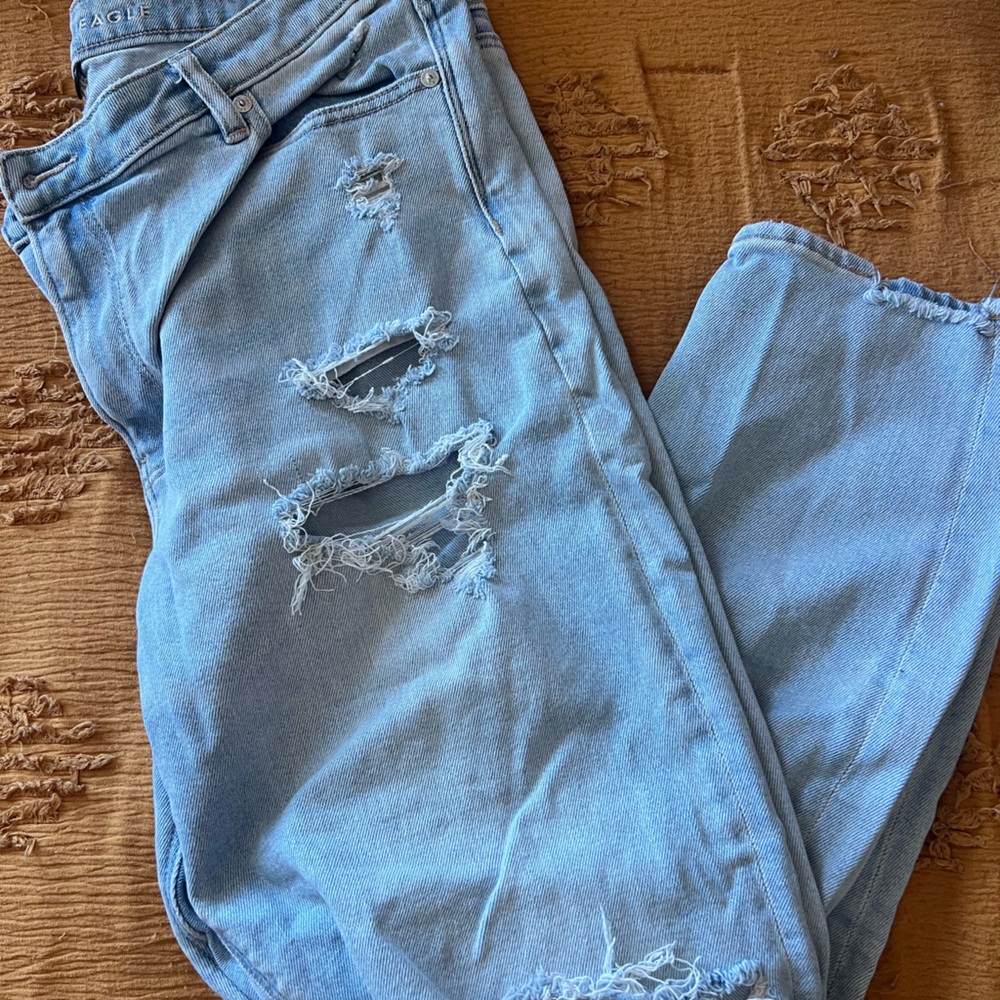 American Eagle Outfitters Light Blue Denim